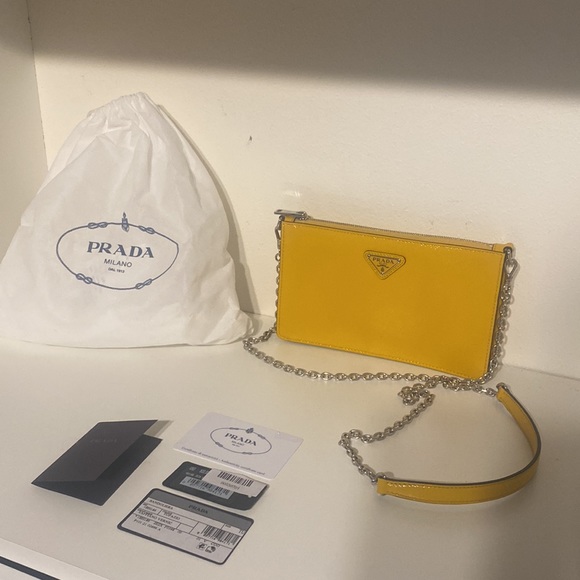 Authentic PRADA Shoulder Bag New With ALL original tags and Dustbage - Picture 1 of 11